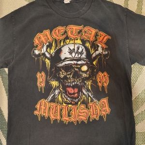 Vintage Metal Mulisha Skull 1999 T shirt